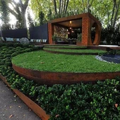 Bordo del prato Corten